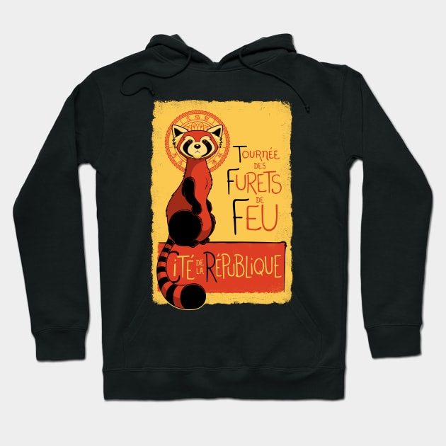 Les Furets de Feu Hoodie by adho1982